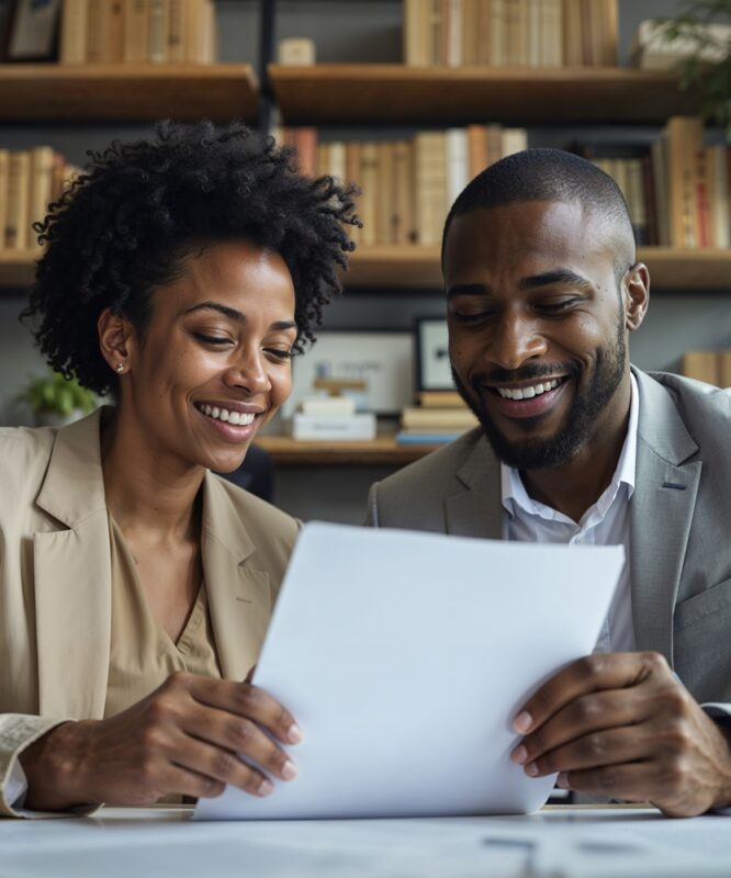 employee-working-with-document